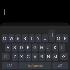 Tap To Spanish animation